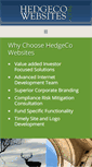 Mobile Screenshot of hedgecowebsites.com